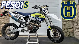 Husqvarna FE501S Supermoto Reveal