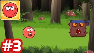 Red Ball 4 - Gameplay Walkthrough - Part 3 Deep Forest (Level 16 - 30) Boss Fight iOS/Android