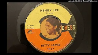 Betty James - Henry Lee (Chess) 1962