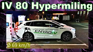 SKODA ENYAQ IV 80 - was geht mit 80 km/h in Sachen Reichweite?