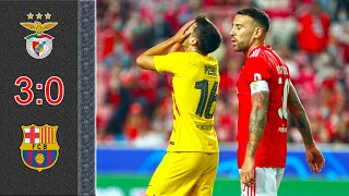 Benfica vs Barcelona 3:0 Highlights | All Goals Full HD