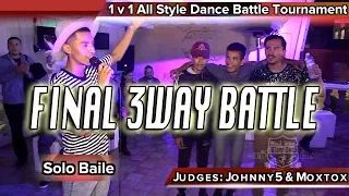 1 v 1 All Style Dance Battle FINAL BATTLE Tijuana, Mexico Solo Baile TURFinc Dance Battle Tour 2017