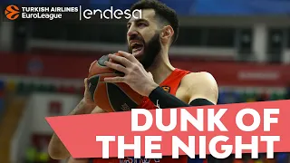 Endesa Dunk of the Night: Tornike Shengelia, CSKA Moscow