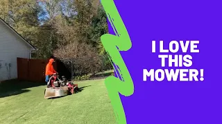 Mowing footage Ferris Z1 36” Stand on mower