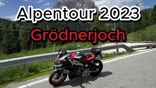 Der beste Pass der Sellaronda? | Alpentour 2023 | Aprilia RS 660