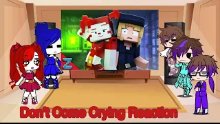 Afton Family React To “Don’t Come Crying” (Ft.Baby(Elizabeth)(Ballora)(Clara) - Song By:TryHardNinja