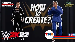 How To Create Ronda Rousey's Royal Rumble & Elimination Chamber 2022 Attires! WWE 2K22 Creations