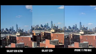 Galaxy S20 Plus vs Galaxy S20 Ultra vs iPhone 11 Pro Max Camera Comparison
