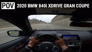 2020 BMW 840i xDrive Gran Coupe POV drive