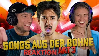 REZO und FIONA FUCHS reagieren auf SONGS AUS DER BOHNE AKT 3