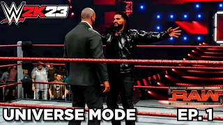 WWE 2K23 RAW EP. 1 | A NEW ERA (UNIVERSE MODE)