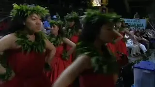 Hālau Hula ‘O Hōkūlani Featuring Nā Kumu - Larry & Hōkūlani De Rego - Mele Maika'i Ke Anu O Waimea