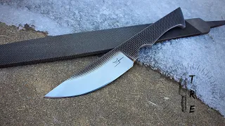 Making A Knife From An Old File | How to Make a Knife