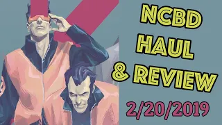 NCBD COMIC HAUL & REVIEW | New Comic Book Day | Feb 20th 2019