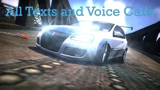 Need for Speed Most Wanted Pepega Edition V2 - All Texts and Voice Calls