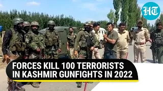 Lashkar, Jaish suffer huge blow as Indian forces kill 100 terrorists in Kashmir in 5 months