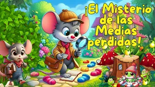 🧦🐭🔍 El Misterioso Caso de las Medias Desaparecidas | Aventuras de la Familia García 🕵️‍♂️🐸