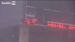 46 C 51 F in Yakutsk City Siberia Russia