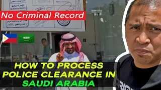 Step by Step Procedure | POLICE CLEARANCE IN SAUDI ARABIA | Pinoy OFW Life