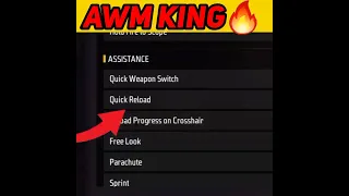 BECOME MASTER OF AWM🔥USE AWM 2023 TIPS AND TRICKS😱~GARENA FREE FIRE #shorts #awmtipsff #viral