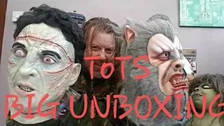 BIG TRICK OR TREAT STUDIOS UNBOXING - INITIAL REACTION TO 3 AWESOME NEW MASKS!!!!!