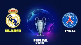PES 2019 | REAL MADRID vs PSG UEFA Champions League (UCL) | Gameplay PC