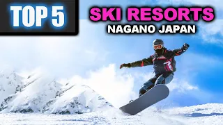 Top 5 best ski and snowboard resorts in Japan  |  Honshu Nagano Japanese Alps Mountains