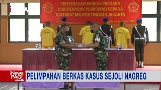 Puspom AD Serahkan Berkas 3 Oknum TNI AD Penabrak di Nagrek ke Otmilti, Jakarta #iNewsPagi 07/01