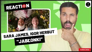 SARA JAMES m/v "Jabłonki" feat Igor Herbut | REACTION | FIRST Time Hearing