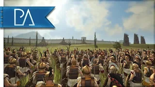 BRUTAL BARBARIAN ASSAULT - Siege Battle - Total War: Rome 2
