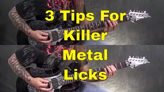 3 Tips to Writing Powerful Rock and Metal Guitar Riffs - Steve Stine Guitar Lesson