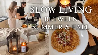 🍁🌻 Transition from Summer to Autumn in English Countryside, Pumpkin Risotto, cosy UK vlog