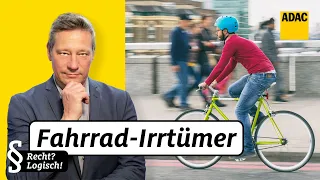 Dürft Ihr das? Die häufigsten Irrtümer beim Fahrradfahren | ADAC | Recht? Logisch!