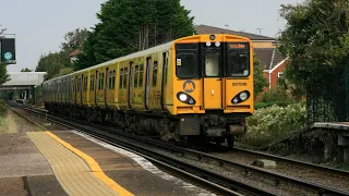 Trains around Merseyrail’s Wirral line