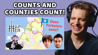 American Reacts to English Counties Explained