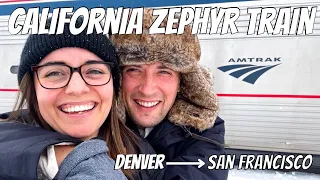 33 Hours on America's Most Scenic Train Route || California Zephyr Train