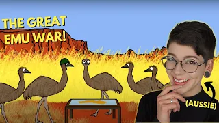 Aussie Reacts to "Emu War - Oversimplified"