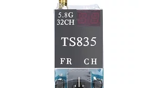 Eachine TS835 FPV 5 8G 600MW 32CH 7 28V Wireless AV Transmitter Review Banggood