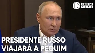 Putin viajará a Pequim para reunião com Xi Jinping