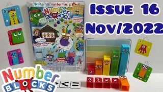 Numberblocks magazine, issue 16 Nov/2022. Blocks 1-5 😊😀