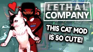 THIS CAT MOD IS SO CUTE! Featuring @WatchGirlsPlay@Intelligame - Lethal Company (Online Co-op)