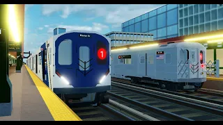 Roblox NYC Subway:Automated Riding 1 train as R262