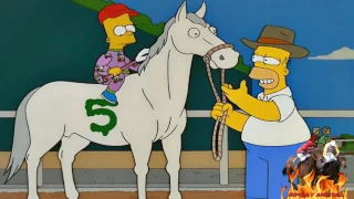 Los Simpsons  , Homero Prepara un caballo de carreras