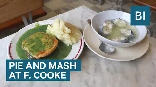 We Tried Pie, Mash, and Jellied Eels At One Of London's Oldest 'Fast Food' Restaurants