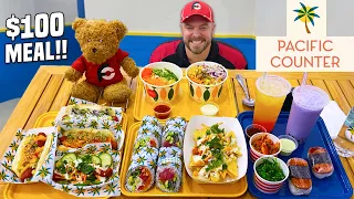 Extreme Poke Bowl Challenge w/ Sushi Burritos and Dole Whip Float!!