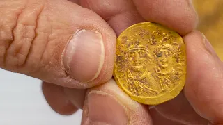 Ancient treasure found in Israel: 44 Byzantine gold coins discovered in north