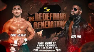 Fred Yehi vs. Vinny Talotta | CZW The Redefining Generation 2021