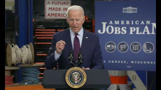 President Biden touts infrastructure deal to create 'millions of jobs' in La Crosse