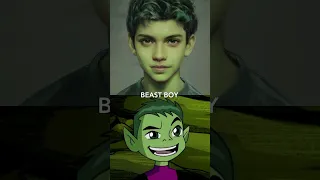 What would Teen Titans look like in live action - Made using Artbreeder #shorts #teentitans #DC