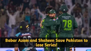 Pakistan Team Series Harnay sai Bach Gai! | Pakistan vs New Zealand T20 Series 2024 | PakvNz